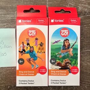 Danny GO Tonie set! Sing and Dance Pocket - Orange and Blue